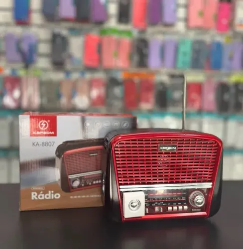 Rádio Portátil Karson KA-8807 - Novo!