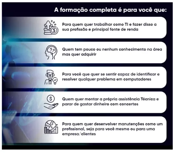 Formação Técnico em Informática 2.0 - Robson Costa