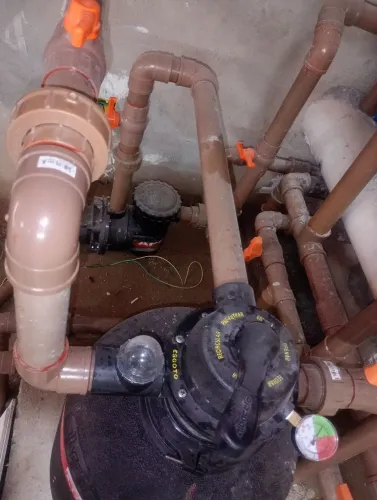Conserto e instalação de bombas d'água Quadro de comando 