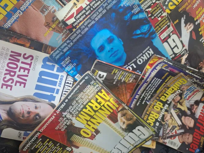 Coleção de revistas Guitar player / Cover Guitarra