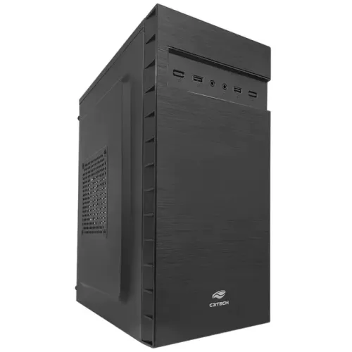 Gabinete Office C3Tech MT-32BK com Fonte 200W - Micro-ATX e Mini-ITX - WZetta