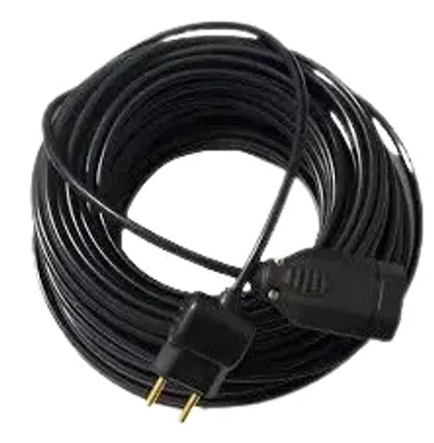 Extensão 25m Cabo PP Com Plugue x Tomada bivolt 110V 220V