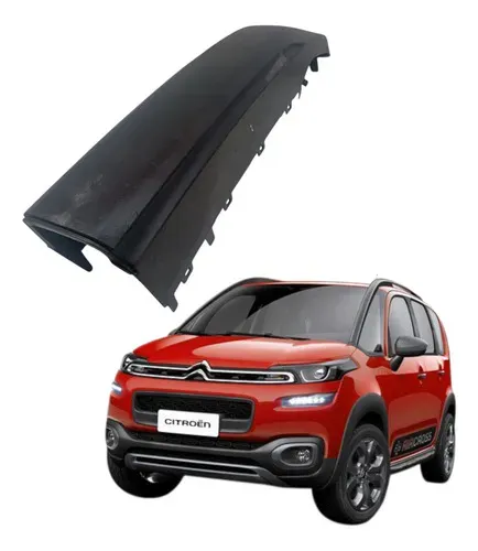 Aplique Parachoque Traseiro Citroen Aircross 2016 2017 2018