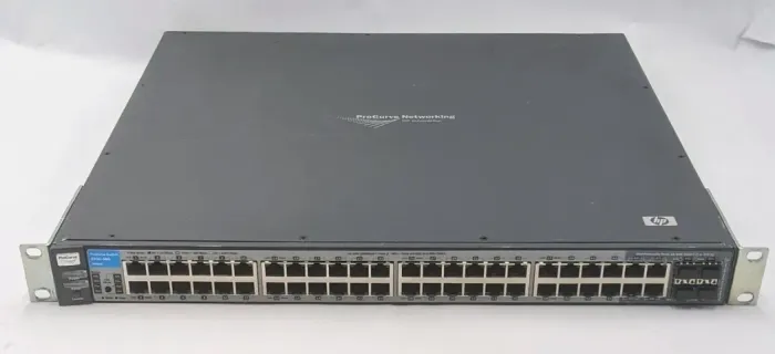 Switch Hp Procurve 2900-48g 44 portas 10/100/1000 de detecção automática