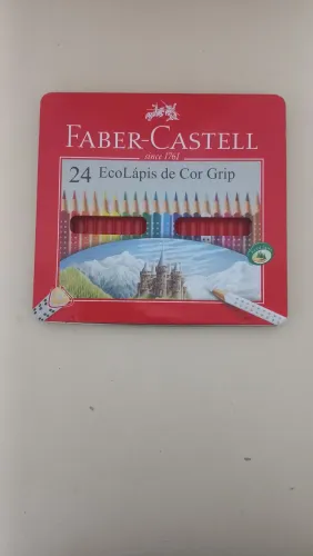 Esstojo de lata para Lápis de Cor 24 CoresFaber-Castell