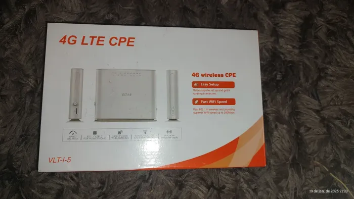  Tenha internet 4G  no seu negócio ou na sua casa usando o chip de celular. 