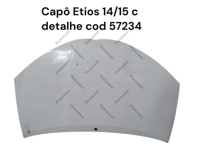 Capô Etios 14/15 c detalhe 
