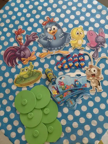 Artigos para festa Galinha Pintadinha