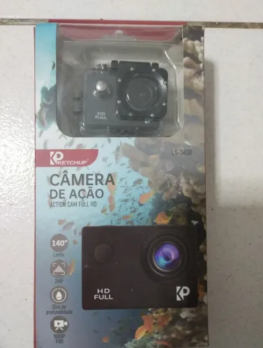 Câmera de Ação Ketchup LS-3600 Full HD