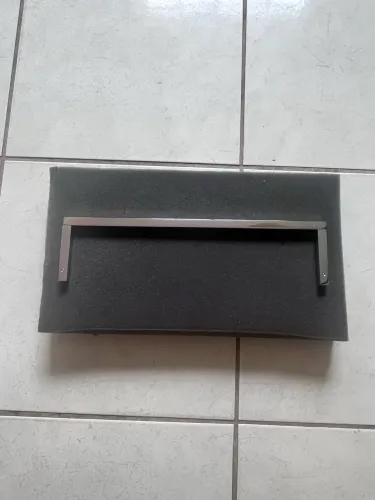 Porta toalha inox 38 cm