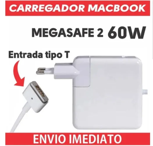 Fonte pra Macbook air magsafe 2 60watts 