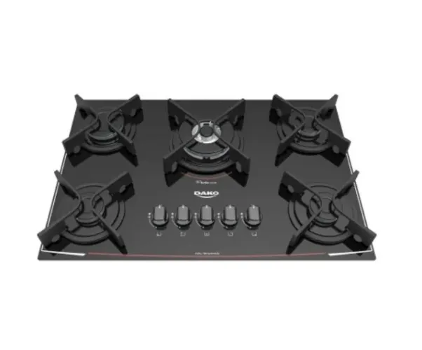 Fogão 5 Bocas Cooktop Acendimento Automático Turbo Glass (SUOPER PROMOÇÃO)!!