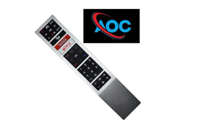 Controle Remoto Tv Aoc Smart Le 7411 Compatível Arduino Automação COD-CP845