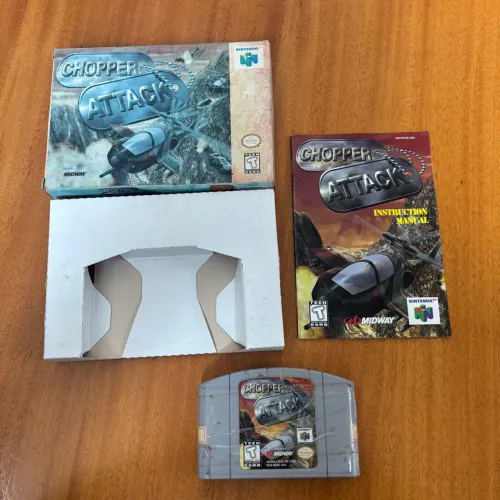 Chopper Attack - Nintendo 64 - Completo