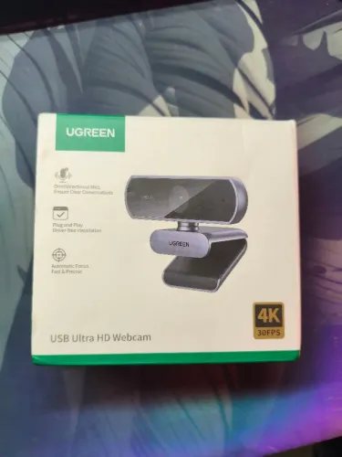 Webcam ugreen 4k nova lacrada 