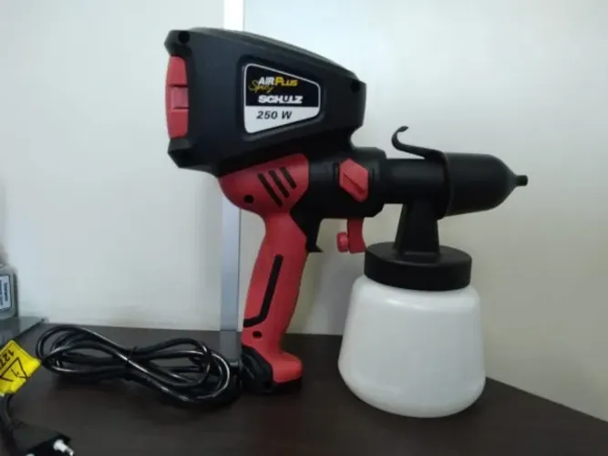Pistola De Pintura Pulverizadora Schulz 1l 250w