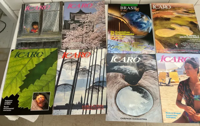 Antigas Revistas ÍCARO da VARIG