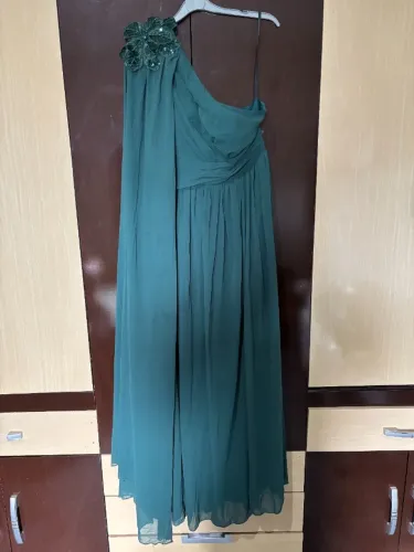 Vestido para Casamento/Festa Verde Escuro - Usado - Em Excelentes Condições!