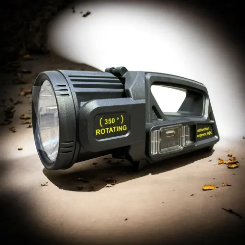 Lanterna de LED 350° -  Iluminação potente e multifuncional