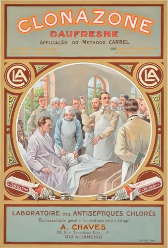 Cartaz propaganda médica hospital 