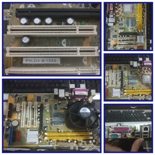 kit antigo 775/off Asus P5/pentium E5xxx dualcore/cooler/pasta