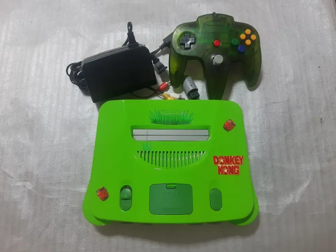 Nintendo 64 personalizado Donkey Kong Completo