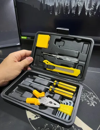 Kit Ferramentas 12 Peças Titanium 