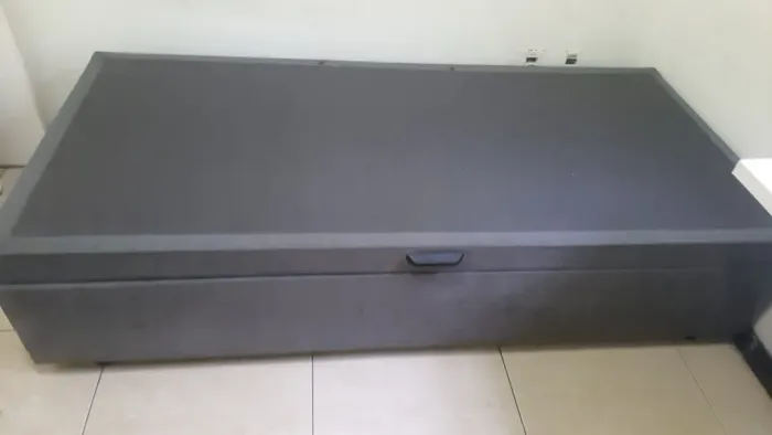 Cama box baú solteiro (sem colchão)