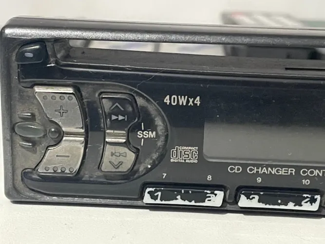 Frente cd radio jvc em perfeito funcionamento 