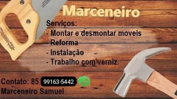 Marceneiro faça seu orçamento 