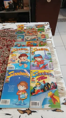 Gibis antigos do Senninha