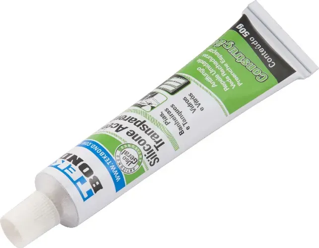 Silicone acético transparente 50 g - TEKBOND 