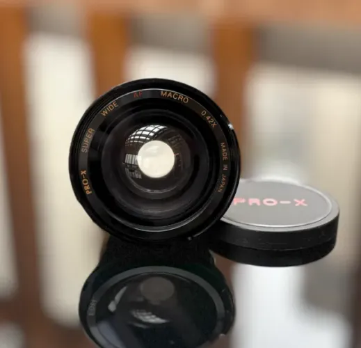 lente pro-x super wide af macro 0.42x