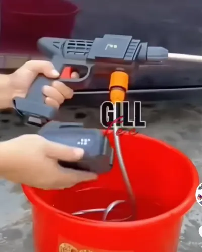 Lavadora p usar água do balde,  sem precisar de mangueira  