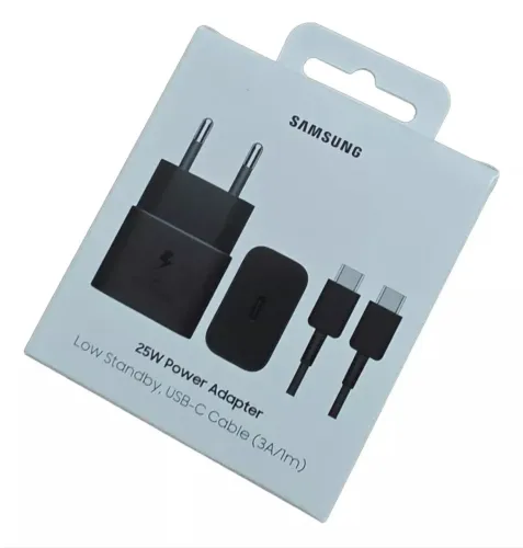 Carregador Samsung 25W com Cabo USB-C