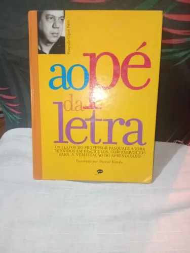 Livro Ao pé  da letra Autor Prodessor Pasquale 