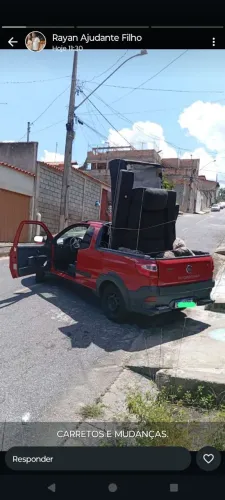 Frete pequeno carreto carreto Betim 