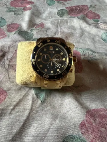 Relógio Invicta Dourado Masculino