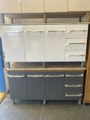 Balcão de pia em MDF 100 % - 2 cores disponível 