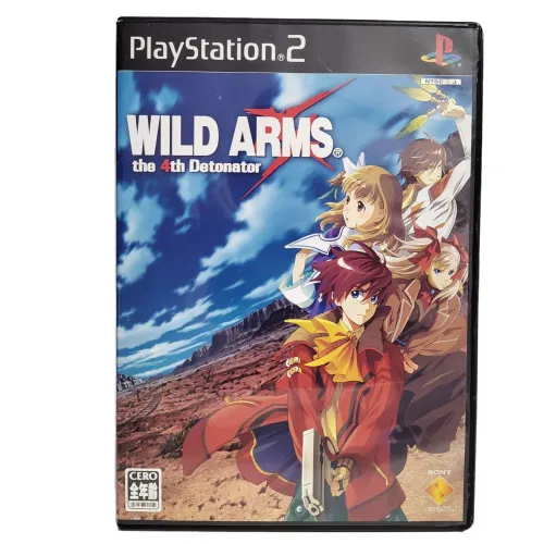 Wild Arms The 4th Detonator PS2 Original Japonês Completo