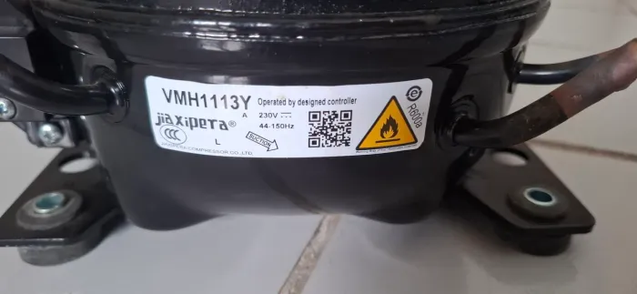 Compressor refrigerador inverter philco prf533 vmh1113y no estado