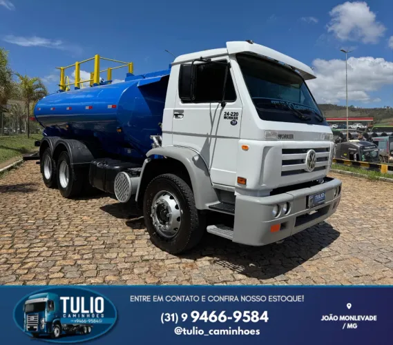 Caminhão pipa vw 24220 2012 extra 