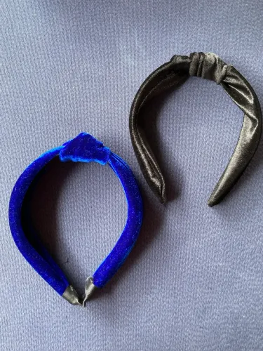 Arquinho de Cabelo Feminino de Veludo 