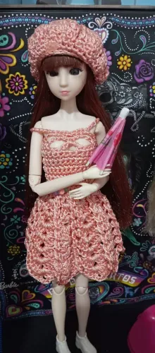 Boneca articulada japonesa 