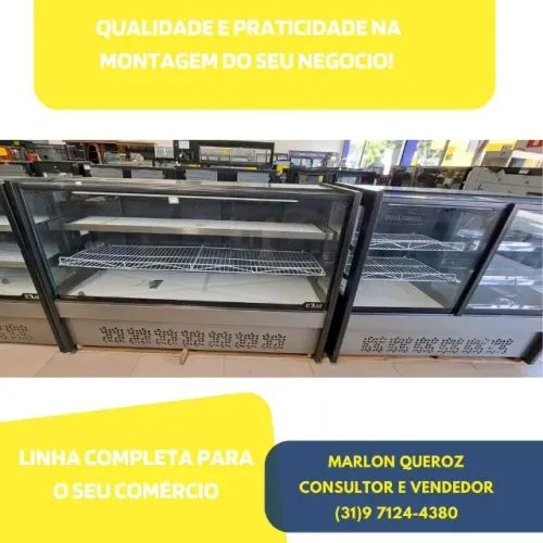 Balcão Refrigerado Polar 2 placas Novo