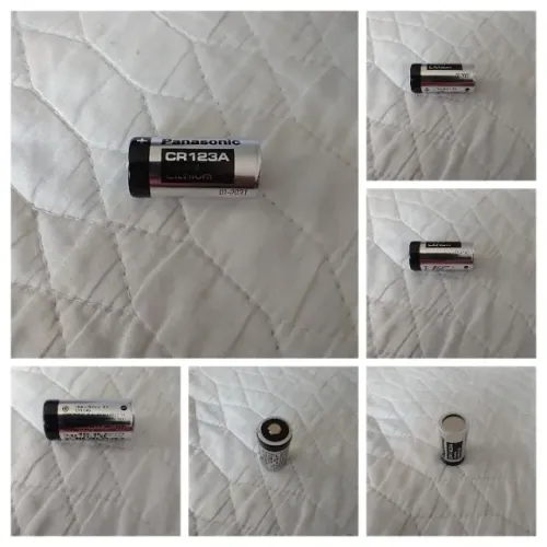 Bateria Panasonic Cr 123a 3 V Lithium 