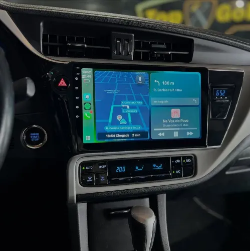 Central Multimídia para Toyota Corolla com CarPlay