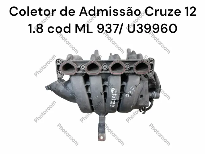 Coletor De Admissão Cruze 12 1.8 Cod Ml 937/ U39960