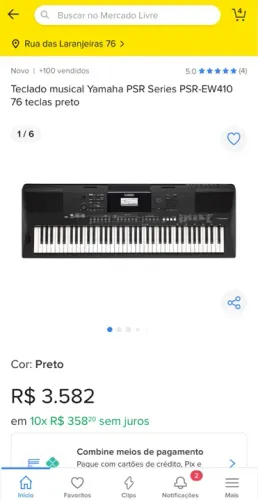 Yamaha PSR EW 410