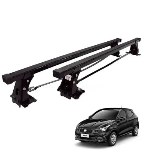 Rack de teto Long Life Aço Fiat Argo 2018 a 2026